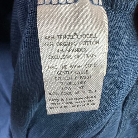 Horny Toad Womens size Medium Oolong Dress Blue Long Sleeve Hiking Outdoor - Picture 8 of 9